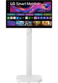 Resim LG 31.5SWİNG 32U889SA-W 5MS 4K UHD IPS TEKERLEKLİ STANDLI DOKUNMATİK MONİTÖR 