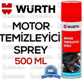 Resim Würth Motor Temizleme Spreyi 500 ml \u002F Su Gerekmez 