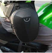 Resim Padalink Motorsiklet Sürücüsü Çanta, Bisiklet Ve Moto Turizm İçin Dikişli Bel/büst/yağ Kutusu Çantası, Siyah Oxford Kumaş Outdoor Çanta Siyah 