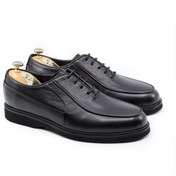 Resim PAUL BRANCO Hakiki Deri Bağcıklı Siyah Antik Oxford Klasik Ayakkabı 24244 