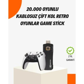 Resim Sb Shopping Kablosuz Oyun Konsolu - 30.000+ Oyun ve Hd Görüntü ile Kesintisiz Eğlence 