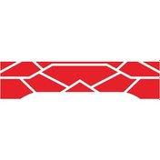 Resim Pazly Kamyonet Arka Kapı Çıkartması, Düzensiz Desenli Vinil Aksesuar Çıkartmaları - Pickup Kamyonetler İçin, Stilize Edilmiş 