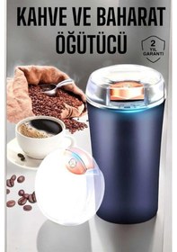 Resim Ilkeshop Otomatik Kahve Ve Baharat Öğütücü Kolay Ve Tnabilir Çelik 