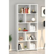 Resim Moonlife London Kitaplık Beyaz 