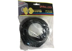 Resim Knt Şifreli Bisiklet Kilit Zhongli 12*120 cm 