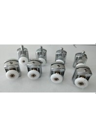 Resim 8 Adet Tekli Dusakabin Tekeri Set 