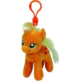 Resim Ty Peluş Oyuncak Apple Jack - My Little Pony Anahtarlık 12 Cm 