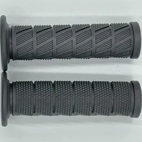 Resim Hightower Vintage Motor Scooter Modifiye Parçaları Retro Motor Gidon Lastik Gri Tutma Kılıfı 