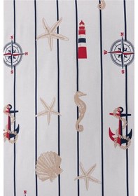 Resim Mulberry Battal Boy Desenli Pike 240x260 Cm Mavi 