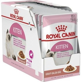 Resim Royal Canin Kitten Gravy Yavru Kedi Konservesi 12x85 Gr 
