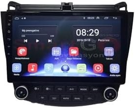 Resim 2003/2007 10 İNÇ/ALT PANEL TUŞLU 4-64 HONDA ACCORD ile uyumlu 
