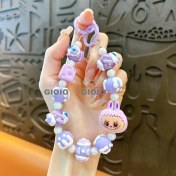 Resim Silver1 Yeni Sevimli Çizgi Film Işıklı Işık Kulomi Büyük Kulak Köpek Hediye Kutusu Anahtarlık Araba Okul Çantası Dıy Kolye Hediye (Yurt Dışından) 