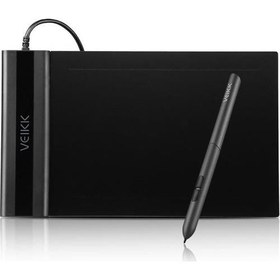 Resim Veikk S640 6 x 4" 8192 Levels 5080 LPI Grafik Tablet + Kalem 