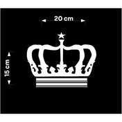 Resim SEÇ Taç sticker çok amaçlı sticker 