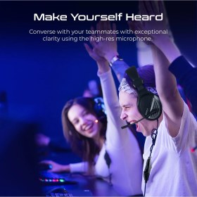 Resim Vertux Promate Manila Oyun & Oyuncu Kulaklığı Kulaküstü Yumuşak, Mikrofonlu Stereo Kontrol Panelli 