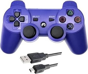 Resim Ps3 Dualshock 3 Kablosuz Oyun Kolu Şarj Kablosu Dahil 