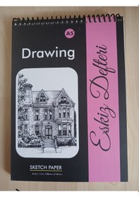 Resim Çizim Defteri, Sketchbook, Sketchpad A/4 