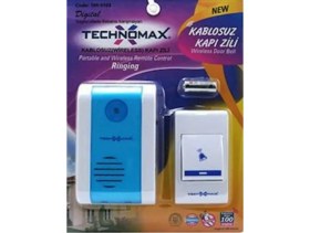 Resim ECheffs Kablosuz 100 mt Mesafeli Kapı Zili 