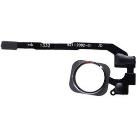 Resim Apple Uyumlu iPhone 5S Home Tuş Bordu Filmi Beyaz 