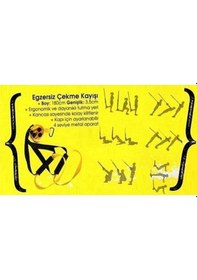 Resim Dynamic Egzersiz Çekme Kayışı 