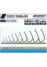 Resim Owner 53853 Yamajin With Eye Black Chrome İğne - Standart 