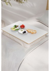 Resim Keyif Tepsisi Diz Minderi Hambej 