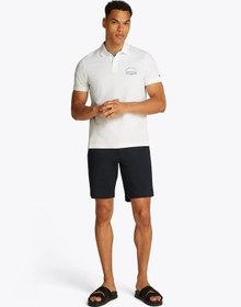 Resim Tommy Hilfiger Tommy Hılfıger Erkek T-shırt Mw0mw38486-ybr Beyaz 