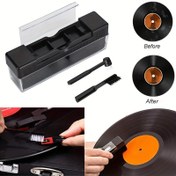 Resim Plak Tutkunları İçin Ses Kalitesini Artırma ve Toz Temizleme, Premium Vinil Kayıt Temizleme Kiti ile Kauçuk Fırça ve Detay Aracı, Pikaplar ve LP Koleksiyonları İçin Temel Bakım 