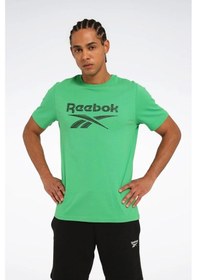 Resim Reebok New Id Reg Tee Erkek Tişört YESIL 