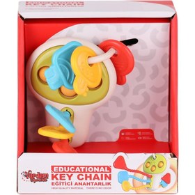 Resim Nessiworld RT1507 Educational Poppit Ratchet Baby Keychain - Vardem Toys 
