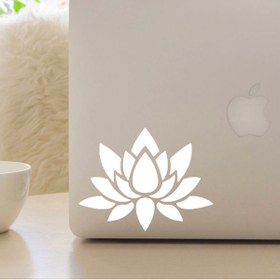Resim HEDİYENE BAK Lotus | Hamsa | Om | Mandala | Dekoratif Duvar Ayna Cam Dekor Yazı Sticker 4'lü 