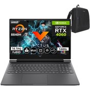 Resim HP Victus R7-8840H 96GB 2TB SSD 8GB/ RTX4060 W11Pro 16.1" 144 Hz FHD IPS A05PJEAW59 +ZettaÇANTA 