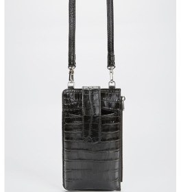 Resim Valmenti Kadın Siyah Kroko Hakiki Deri Cuzdan,kartlık,anahtarlık 898 162-val Tlf Bn Czdn Y23 Siyah 