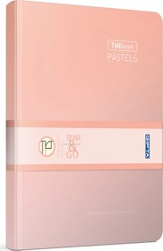 Resim Thebook Pastels 17x24 120 Yaprak Ip Dikişli Sert Kapak Çizgili Defter 