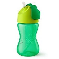Resim Philips Avent SCF798/01 Desenli Pipetli Alıştırma Bardağı 300 ML Yeşil 