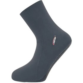 Resim Free-Sub 5mm Siyah Jarse Kaymaz Tabanlı Dalış Çorabı - 2XL 
