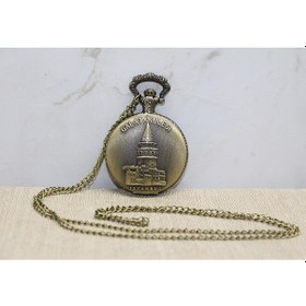 Resim Galata Kulesi Tasarımlı Köstekli Saat - 9042372399178do 