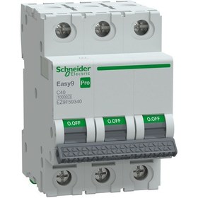 Resim Schneider Electric Easy9 Pro EZ9F59340 3 x 40A C 10Ka Otomatik Sigorta 