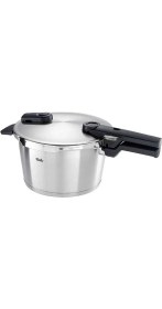 Resim Fissler Vitaquick Premium 4,5 Litre Düdüklü Tencere + Tava Set 
