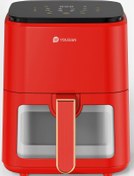 Resim Youban Air Fryer 3.5l Camlı Kırmızı Fritöz 