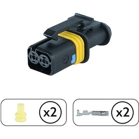 Resim Universal Sinyal Soketi 2 Pin Kablosuz 