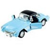 Resim Die Cast 1:32 Klasik Roadster Araba Mavi 