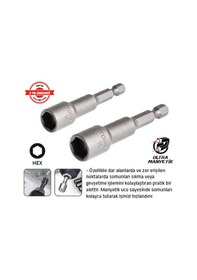 Resim Tomax Manyetik Somun Adaptörü 13 X 65 Mm 3 Adet 