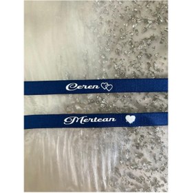 Resim Ritim Organizasyon İncisiz İsme Özel Nişan Kurdelesi 