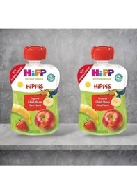 Resim Organik Çilekli Muzlu Elma Püresi 100 Gr X 2 Adet 