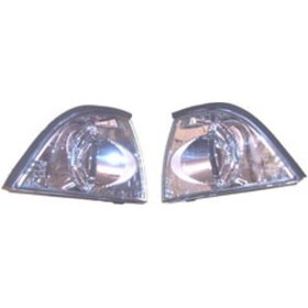 Resim Bmw 3 E36 Coupe Modifiye Ön Sinyal Beyaz Sağ/sol Set 2 Parça Tyc Uyumlu 91/98 Serisi 
