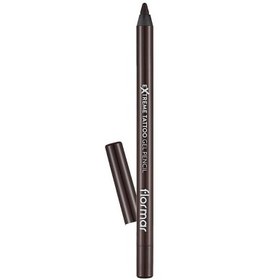 Resim Flormar Suya Dayanıklı Jel Göz Kalemi Extreme Tattoo Gel Pencil - 002 Walnut 