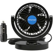 Resim ARBIX Mitchell Hx-T305 12V 4 İnç Hızkı Turbo Gibi Araç Fanı Araç Vantilatör – Serinliğin Yeni Adı! 