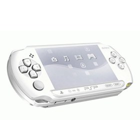 Resim PSP E1004 Taşınabilir Oyun Konsolu 8GB Beyaz Playstation Portable Street Model 