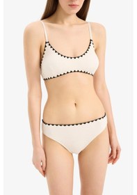 Resim DeFacto Regular Fit Bürümcük Bikini Altı-Fall in Love E0309AX25SMWT16 